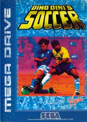 Dino Dini's Soccer (Europe) box cover front